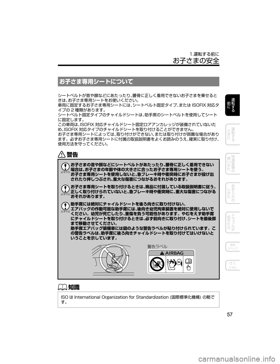 MAZDA MODEL ROADSTER 2018  取扱説明書 (ロードスター) (in Japanese) S ^‡


