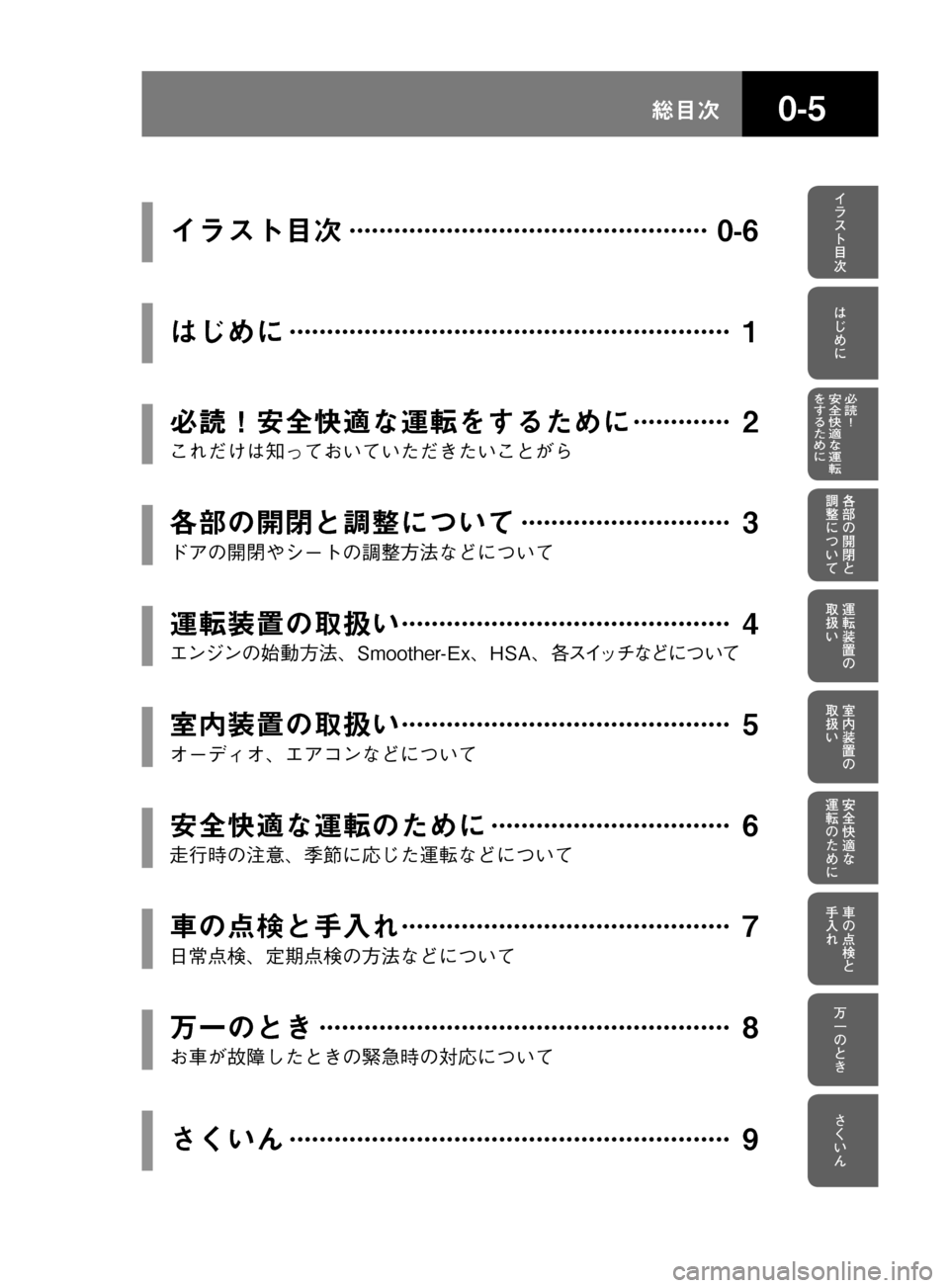 MAZDA MODEL TITAN 2013  タイタン｜取扱説明書 (in Japanese) ���
xa