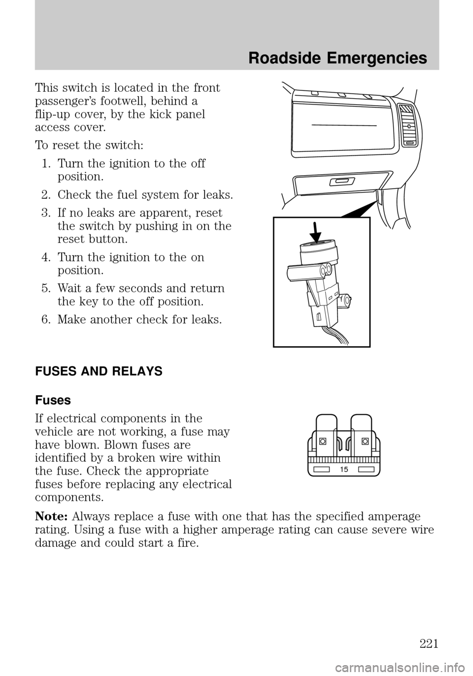 MAZDA MODEL TRIBUTE 2010  Owners Manual (in English) 