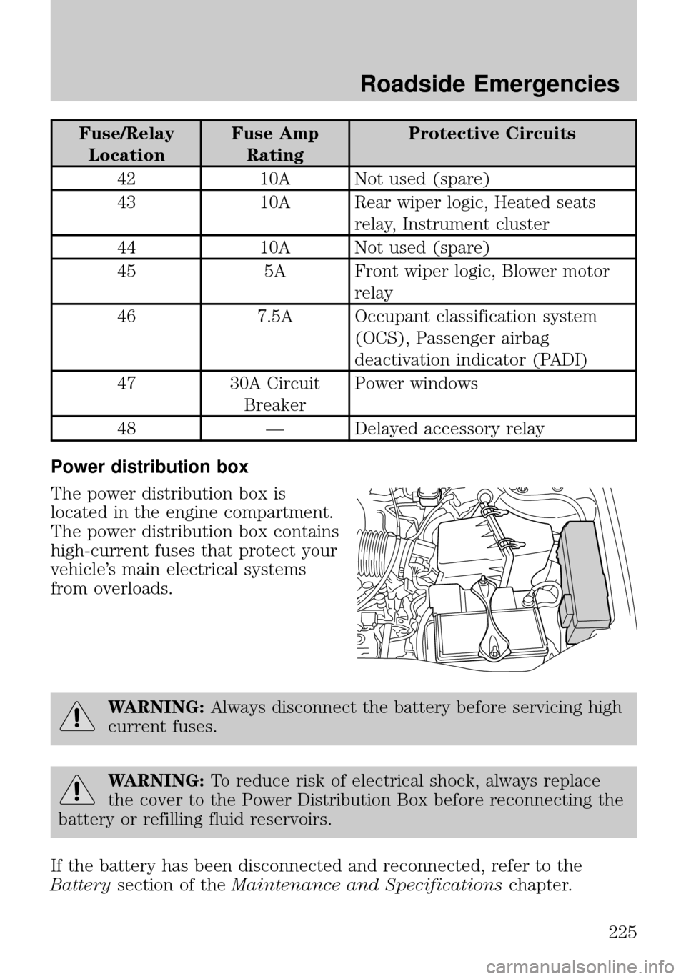 MAZDA MODEL TRIBUTE 2010  Owners Manual (in English) 