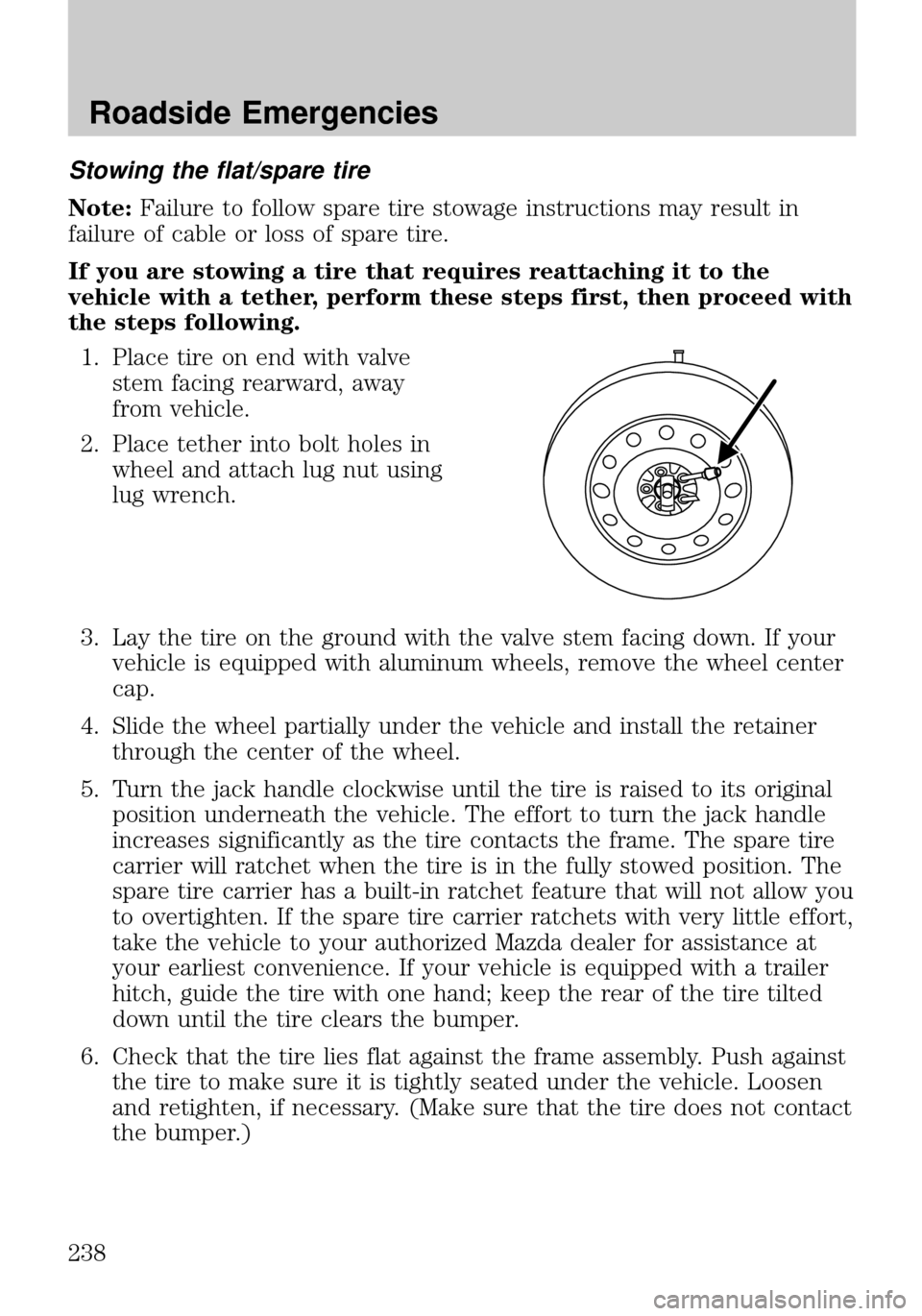 MAZDA MODEL TRIBUTE 2010 Owners Manual (in English) MAZDA MODEL TRIBUTE 2010 Owners Manual (in English)