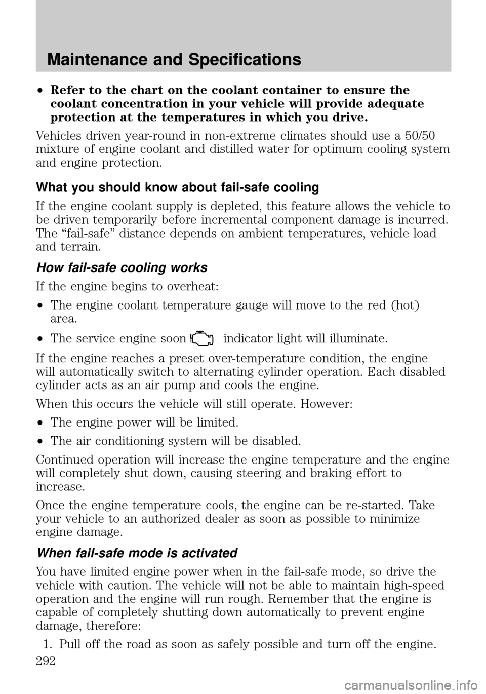 MAZDA MODEL TRIBUTE 2010  Owners Manual (in English) 