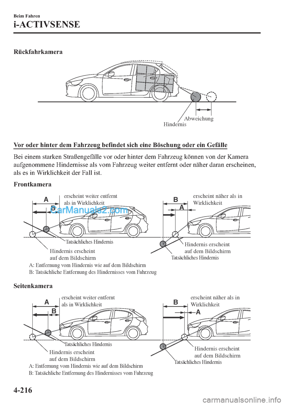 MAZDA MODEL 2 2019  Betriebsanleitung (in German) �5�