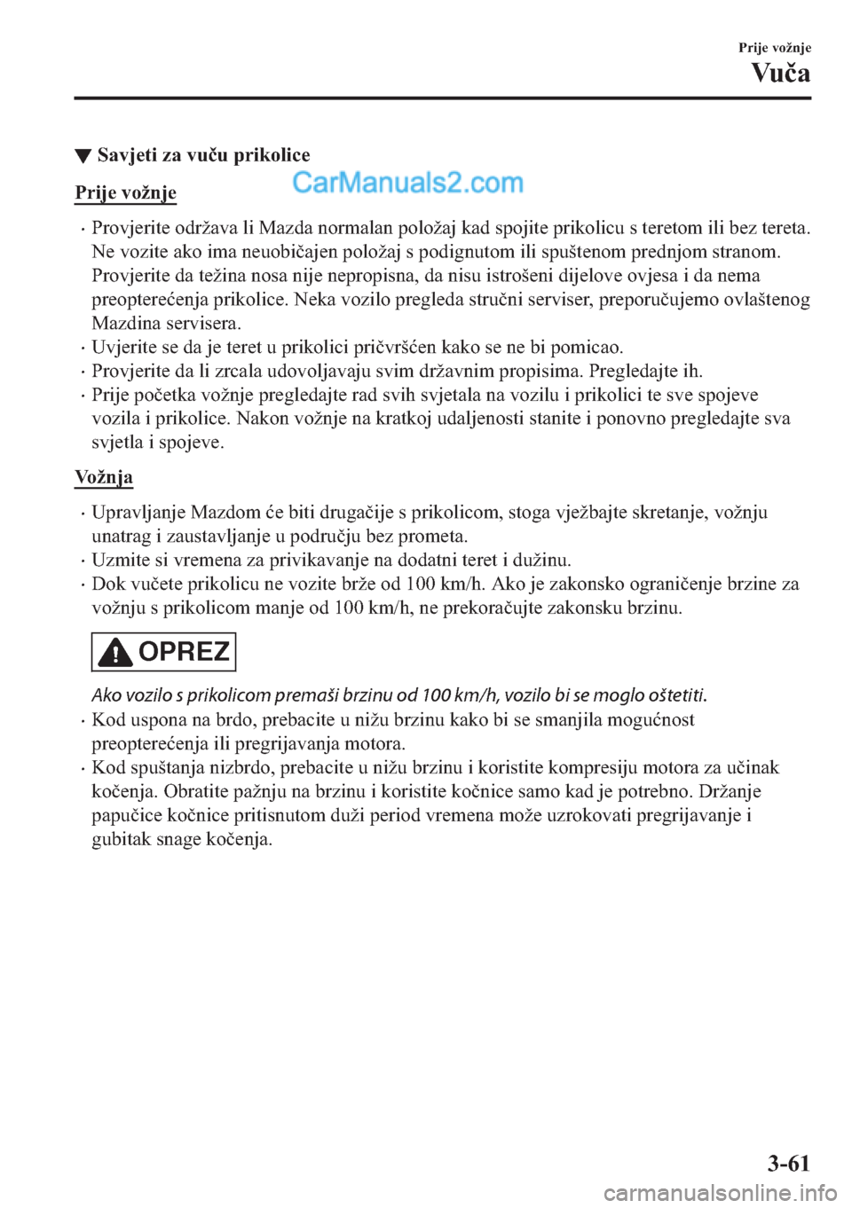MAZDA MODEL 2 2019  Upute za uporabu (in Crotian) ▼�6�D�Y�M�H�W�L��]�D��Y�X�