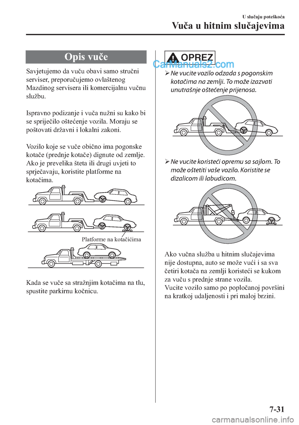 MAZDA MODEL 2 2019  Upute za uporabu (in Crotian) �2�S�L�V��Y�X�þ�H
�6�D�Y�M�H�W�X�M�H�P�R��G�D��Y�X�
