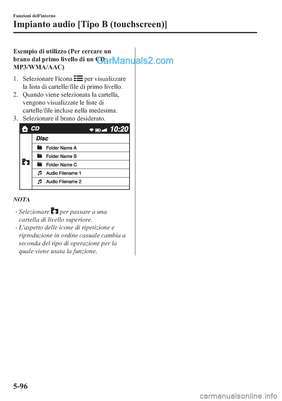 MAZDA MODEL 2 2019  Manuale del proprietario (in Italian) �(�V�H�P�S�L�R��G�L��X�W�L�O�L�]�]�R���3�H�U��F�H�U�F�D�U�H��X�Q
�E�U�D�Q�R��G�D�O��S�U�L�P�R��O�L�Y�H�O�O�R��G�L��X�Q��&�
�0�3���:�0�$��$�$�&�
�� �6�H�O�H�]�L�R�Q�D�U�H��O�
�L�F�R
