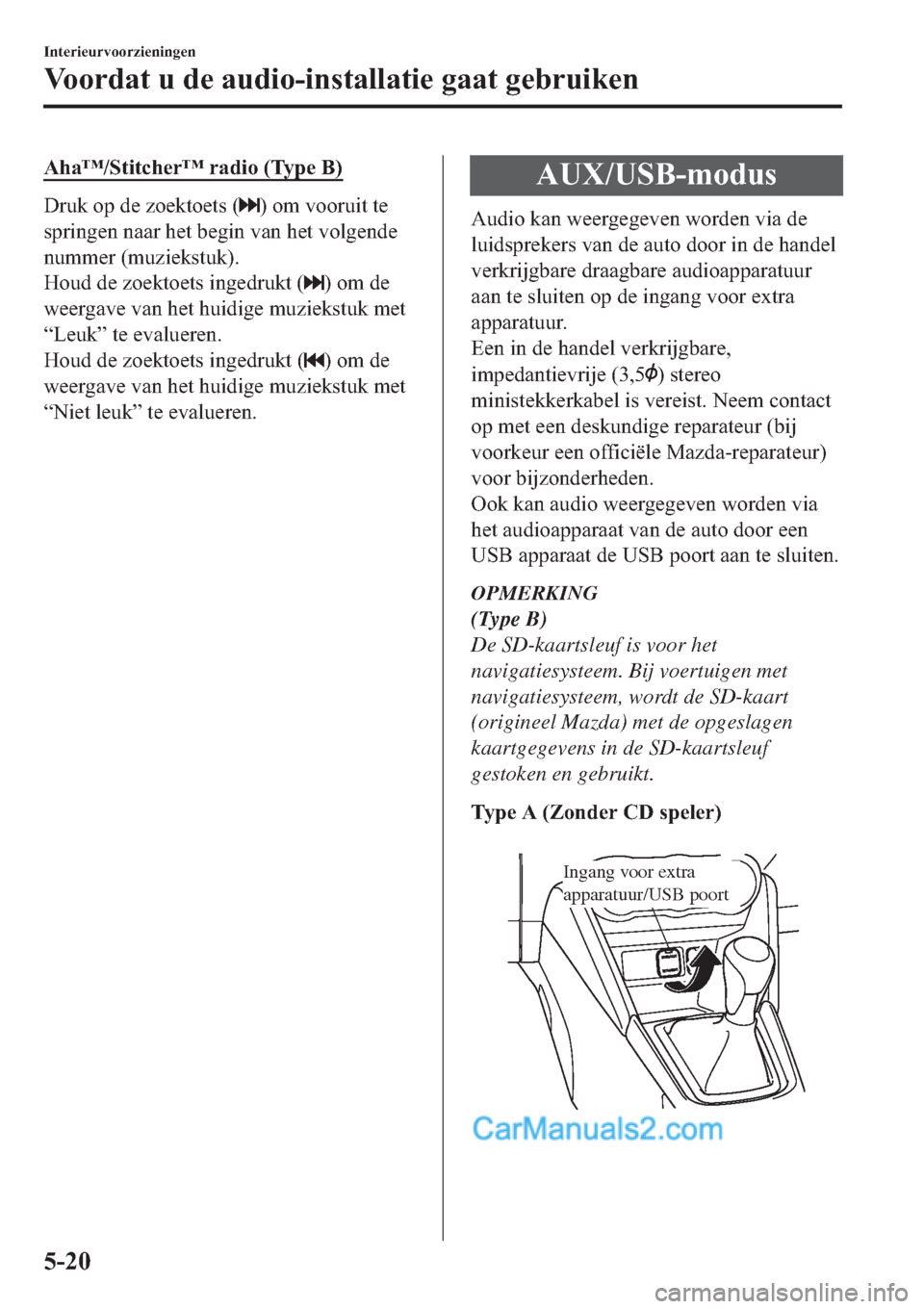 MAZDA MODEL 2 2019  Handleiding (in Dutch) �$�K�D�