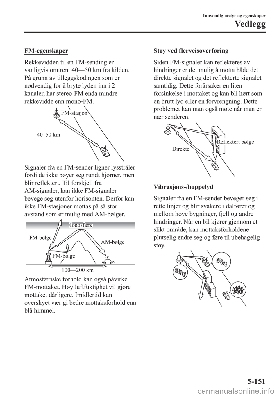 MAZDA MODEL 2 2019  Brukerhåndbok (in Norwegian) �)�0��H�J�H�Q�V�N�D�S�H�U
�5�H�N�N�H�Y�L�G�G�H�Q��W�L�O��H�Q��)�0��V�H�Q�G�L�Q�J��H�U
�Y�D�Q�O�L�J�Y�L�V��R�P�W�U�H�Q�W���
