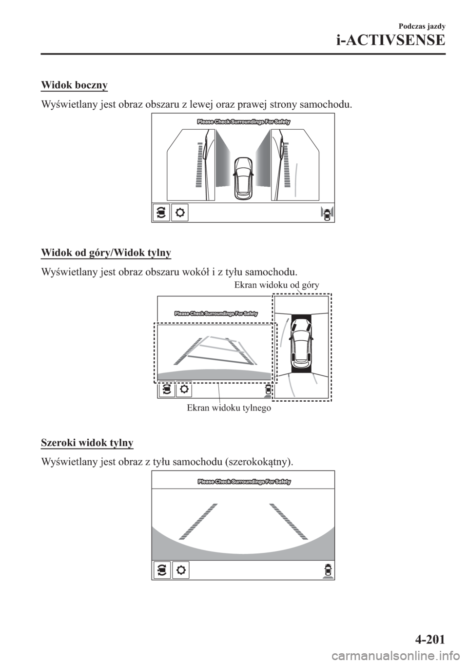 MAZDA MODEL 2 2019  Instrukcja Obsługi (in Polish) �:�L�G�R�N��E�R�F�]�Q�\
�:�\�Z�L�H�W�O�D�Q�\��M�H�V�W��R�E�U�D�]��R�E�V�]�D�U�X��]��O�H�Z�H�M��R�U�D�]��S�U�D�Z�H�M��V�W�U�R�Q�\��V�D�P�R�F�K�R�G�X�
�
�:�L�G�R�N��R�G��J�y�U�\��:�L�G�