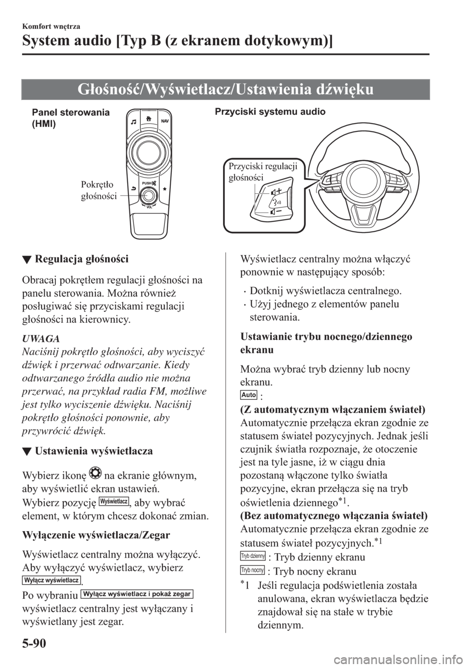 MAZDA MODEL 2 2019  Instrukcja Obsługi (in Polish) �*�
