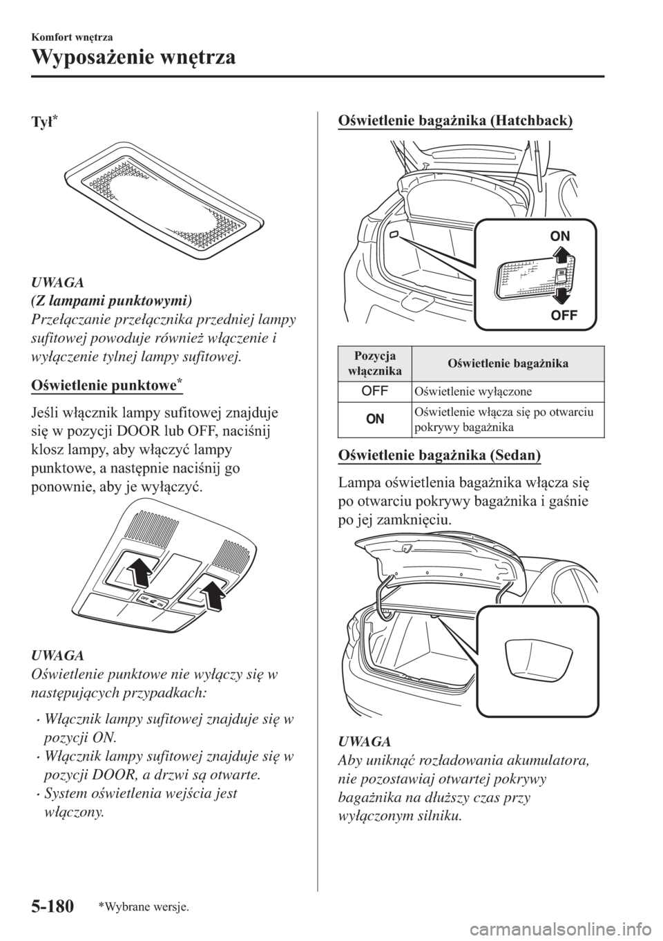 MAZDA MODEL 2 2019  Instrukcja Obsługi (in Polish) �7�\ �