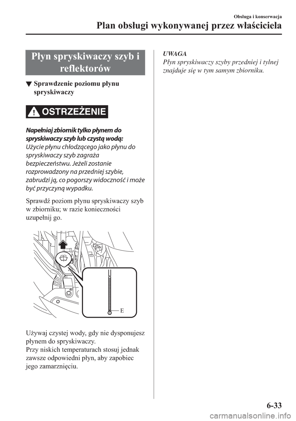 MAZDA MODEL 2 2019  Instrukcja Obsługi (in Polish) �3�á�\�Q��V�S�U�\�V�N�L�Z�D�F�]�\��V�]�\�E��L
�U�H�I�O�H�N�W�R�U�y�Z
▼�6�S�U�D�Z�G�]�H�Q�L�H��S�R�]�L�R�P�X��S�