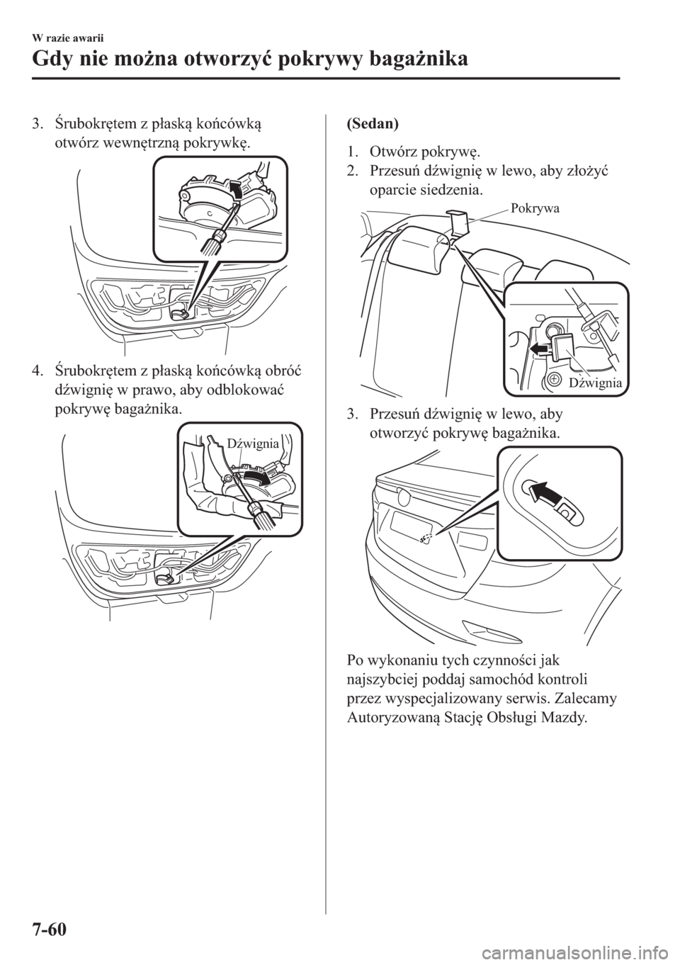 MAZDA MODEL 2 2019  Instrukcja Obsługi (in Polish) �� �U�X�E�R�N�U
�W�H�P��]��S�