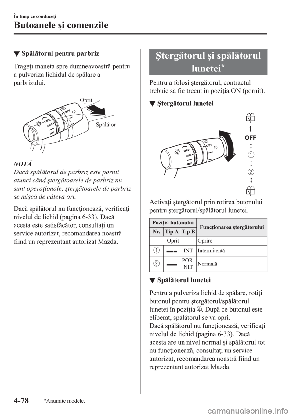 MAZDA MODEL 2 2019  Manualul de utilizare (in Romanian) ▼�6�S�O�W�R�U�X�O��S�H�Q�W�U�X��S�D�U�E�U�L�]
�7�U�D�J�H �L��P�D�Q�H�W�D��V�S�U�H��G�X�P�Q�H�D�Y�R�D�V�W�U��S�H�Q�W�U�X
�D��S�X�O�Y�H�U�L�]�D��O�L�F�K�L�G�X�O��G�H��V�S�O�D�U�H��
