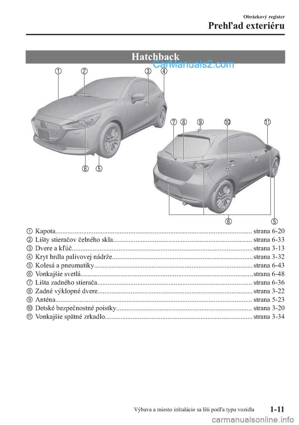 MAZDA MODEL 2 2019  Užívateľská príručka (in Slovak) �+�D�W�F�K�E�D�F�N
p�.�D�S�R�W�D������������������������������������������������������������������������������������