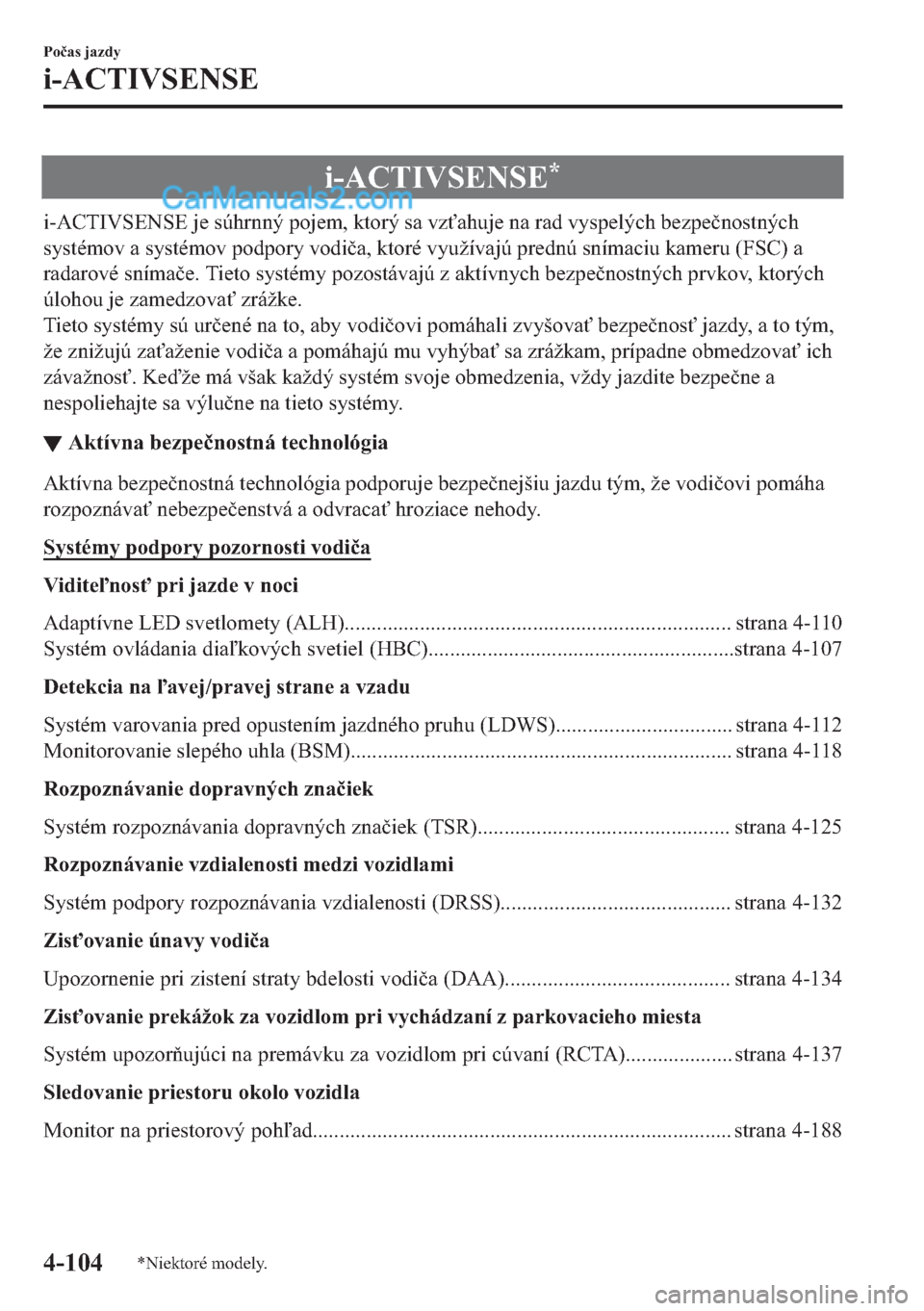 MAZDA MODEL 2 2019  Užívateľská príručka (in Slovak) �L��$�&�7�,�9�6�(�1�6�(�
�L��$�&�7�,�9�6�(�1�6�(��M�H��V�~�K�U�Q�Q�