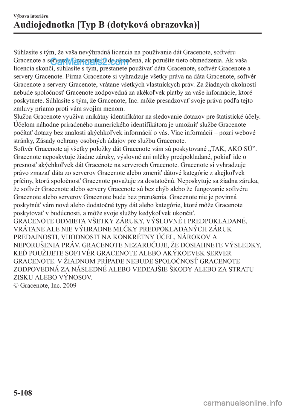 MAZDA MODEL 2 2019  Užívateľská príručka (in Slovak) �6�~�K�O�D�V�t�W�H��V��W�