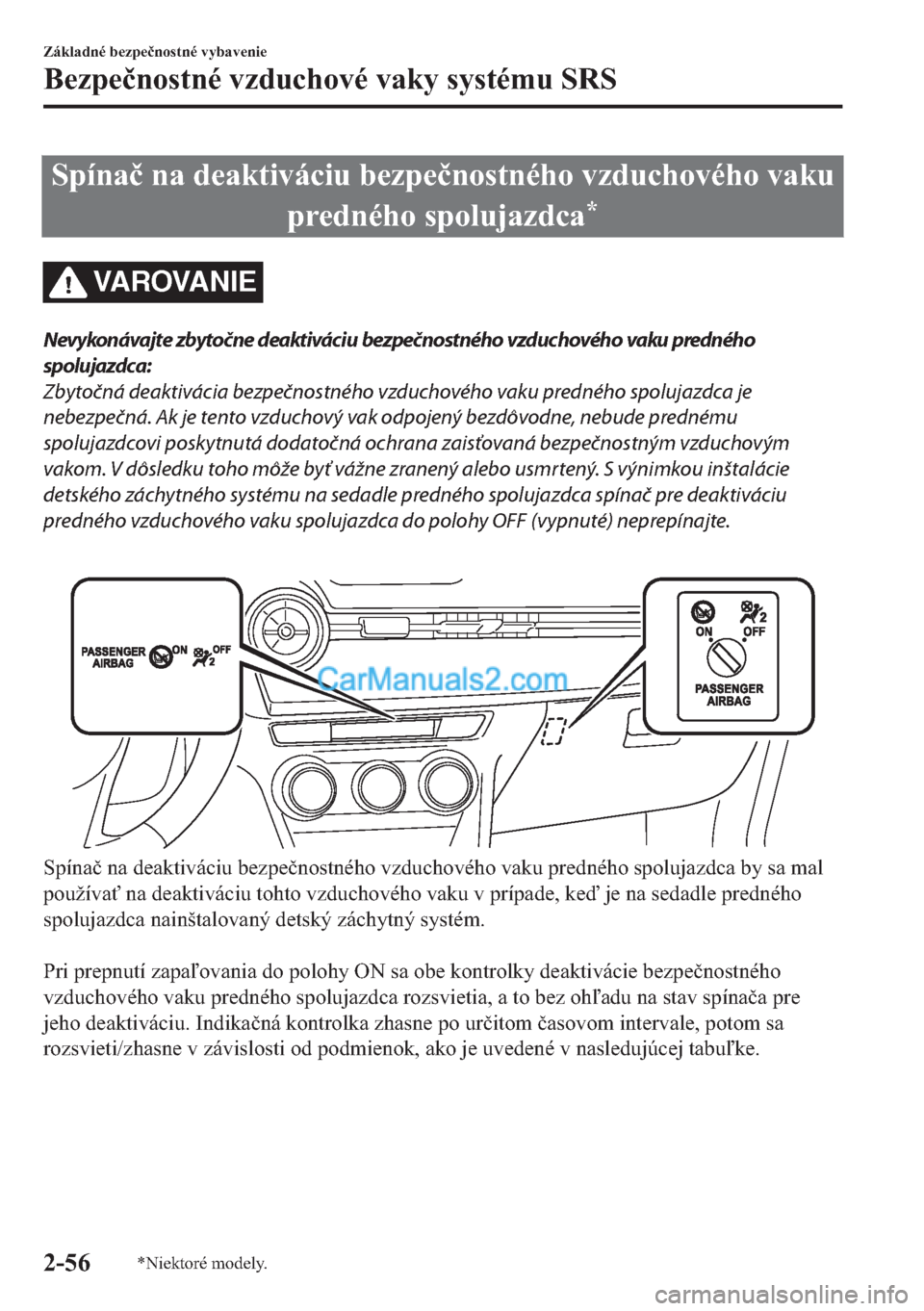 MAZDA MODEL 2 2019  Užívateľská príručka (in Slovak) <0036005300740051004400fe0003005100440003004700480044004e0057004c005900690046004c0058000300450048005d0053004800fe005100520056005700510070004b005200030059005d004700580046004b005200590070004b00520003005