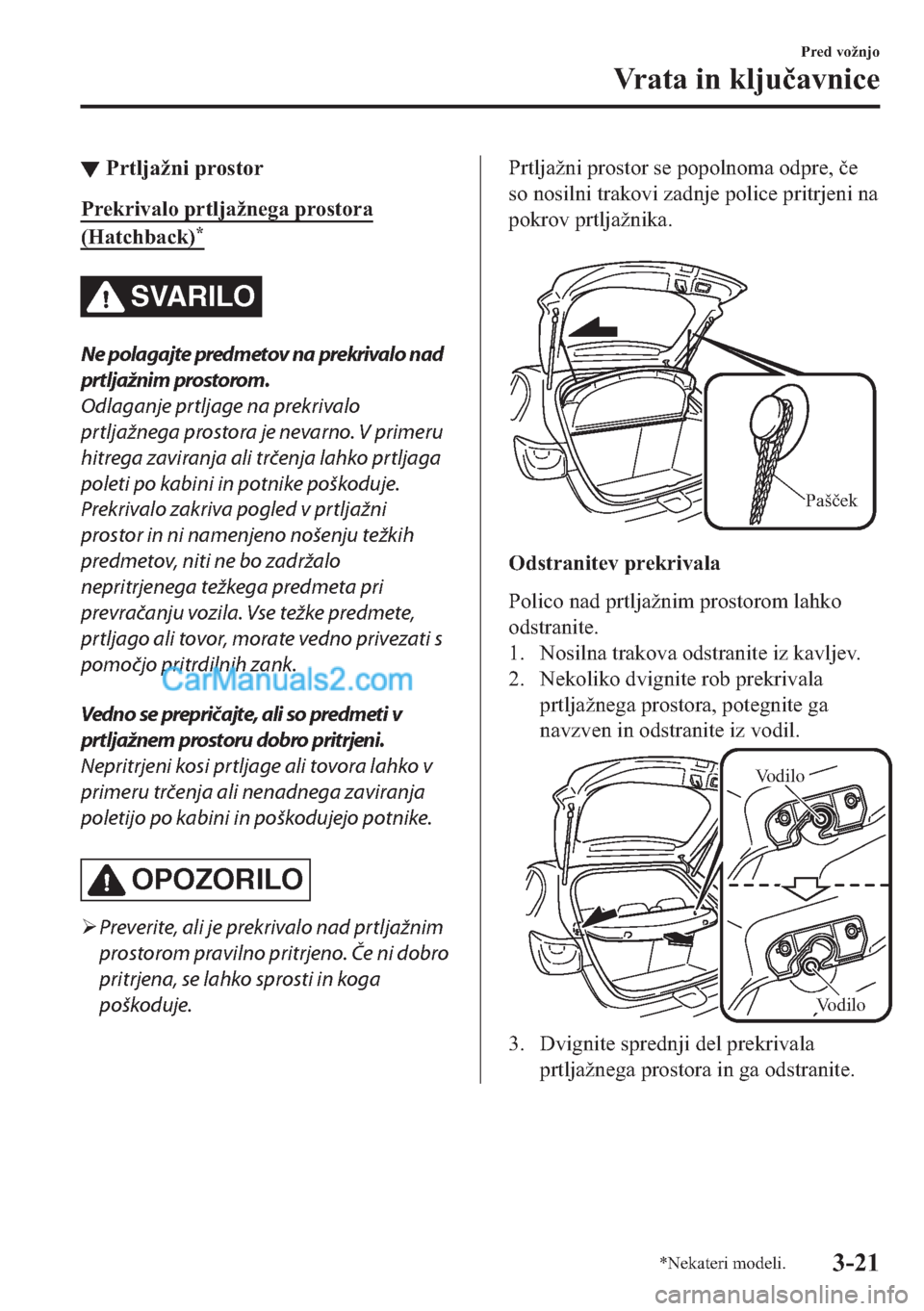 MAZDA MODEL 2 2019  Priročnik za lastnika (in Slovenian) ▼�3�U�W�O�M�D�