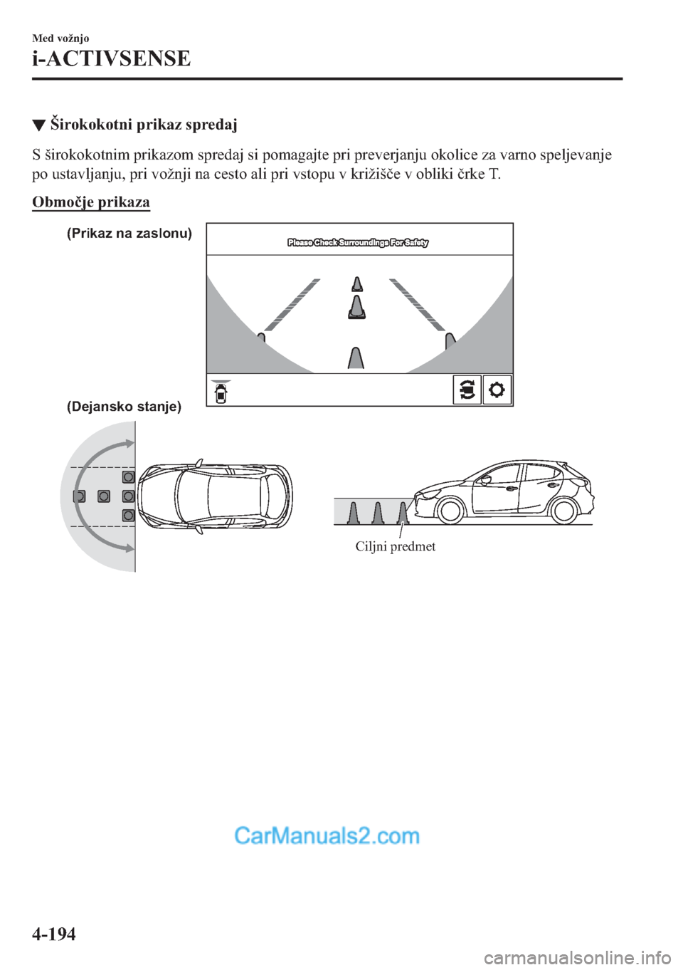 MAZDA MODEL 2 2019  Priročnik za lastnika (in Slovenian) ▼�