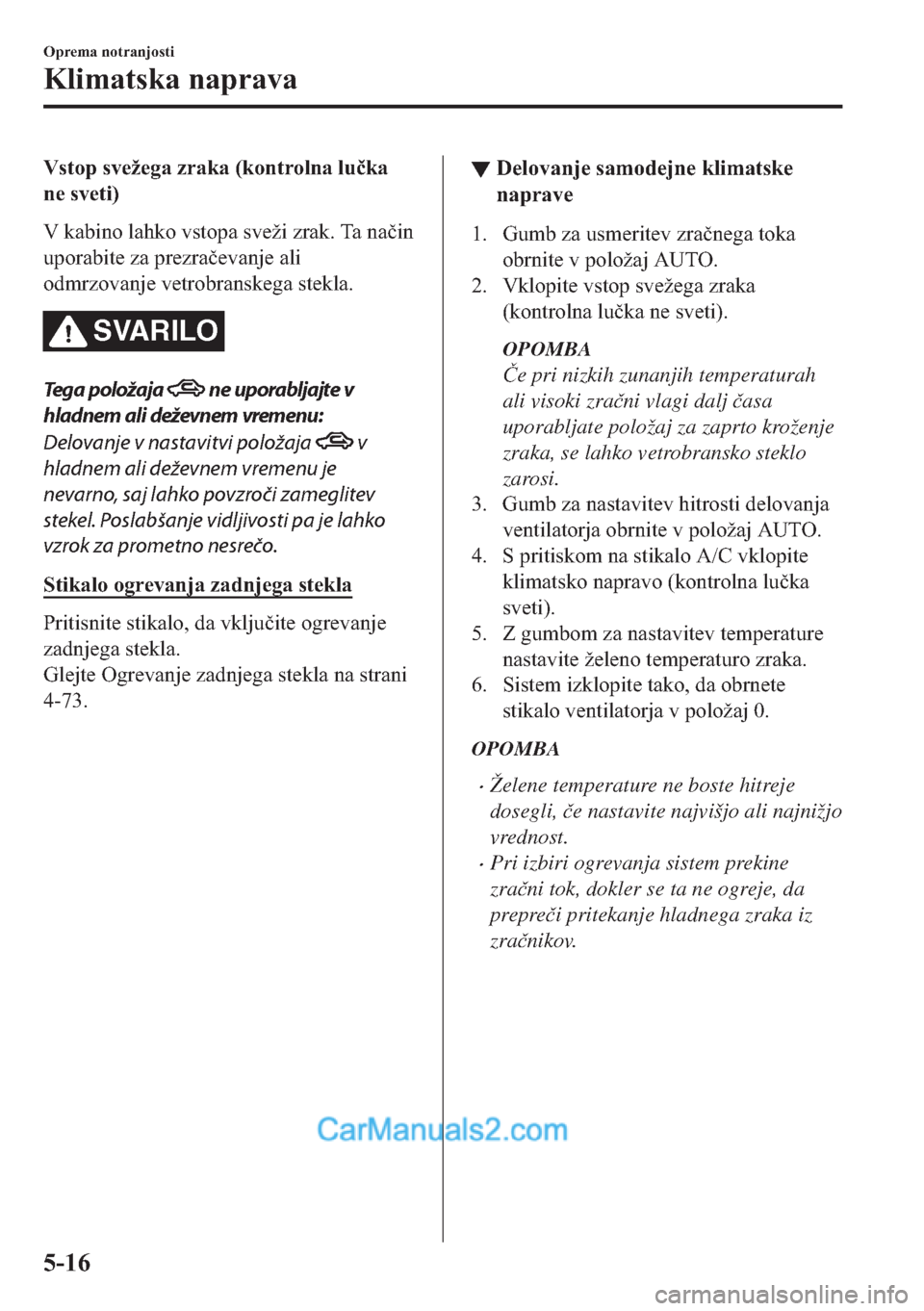 MAZDA MODEL 2 2019  Priročnik za lastnika (in Slovenian) �9�V�W�R�S��V�Y�H�