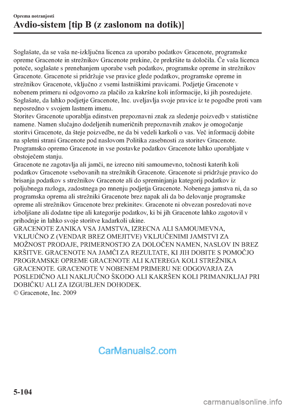 MAZDA MODEL 2 2019  Priročnik za lastnika (in Slovenian) �6�R�J�O�D�