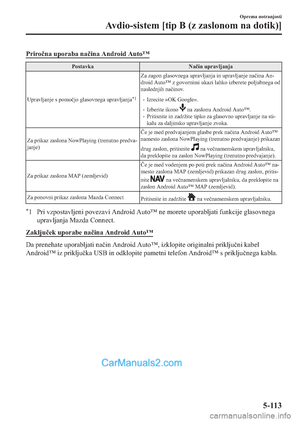 MAZDA MODEL 2 2019  Priročnik za lastnika (in Slovenian) �3�U�L�U�R�