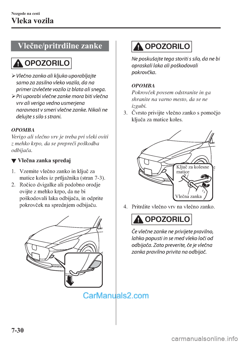 MAZDA MODEL 2 2019  Priročnik za lastnika (in Slovenian) �9�O�H�
