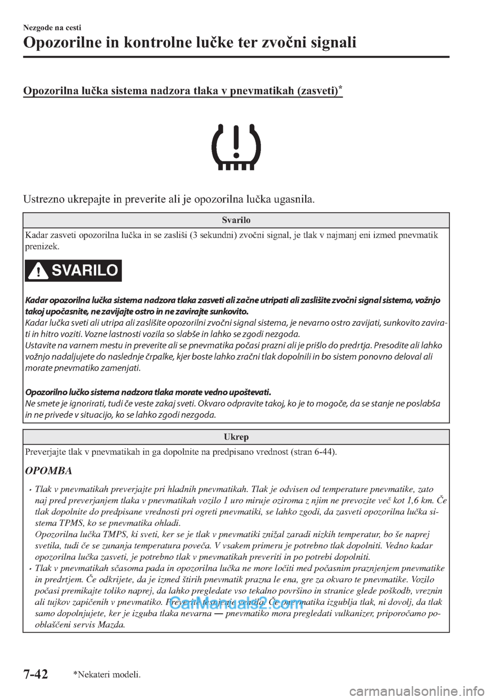 MAZDA MODEL 2 2019  Priročnik za lastnika (in Slovenian) �2�S�R�]�R�U�L�O�Q�D��O�X�