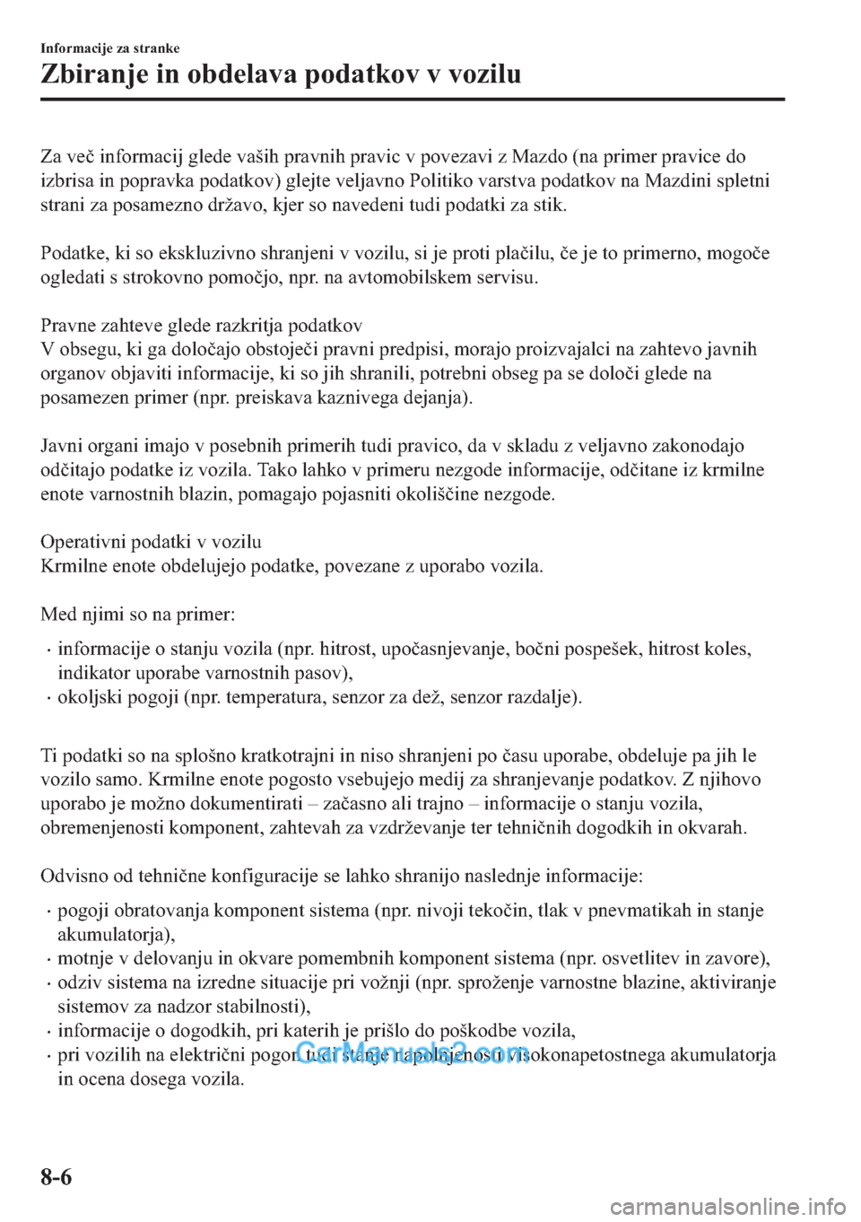 MAZDA MODEL 2 2019  Priročnik za lastnika (in Slovenian) �=�D��Y�H�