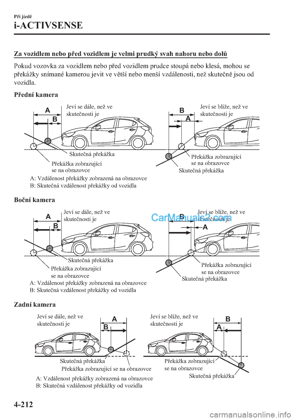MAZDA MODEL 2 2019  Návod k obsluze (in Czech) �=�D��Y�R�]�L�G�O�H�P��Q�H�E�R��S�H�G��Y�R�]�L�G�O�H�P��M�H��Y�H�O�P�L��S�U�X�G�N�
