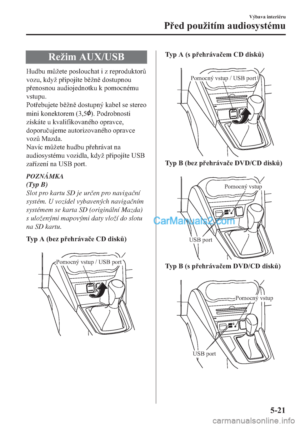 MAZDA MODEL 2 2019  Návod k obsluze (in Czech) �5�H�å�L�P��$�8�;��8�6�%
�+�X�G�E�X��P$�