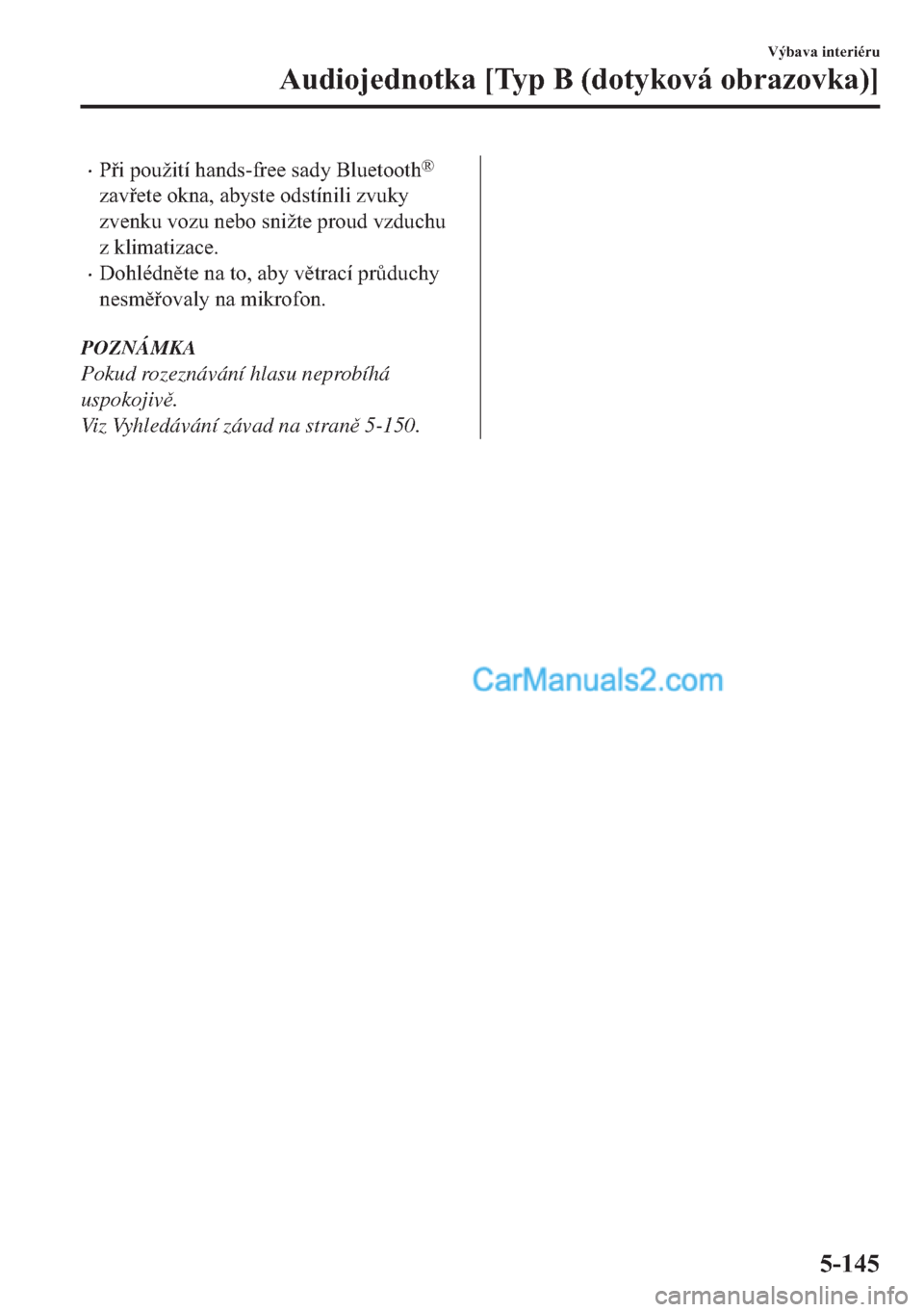 MAZDA MODEL 2 2019  Návod k obsluze (in Czech) �x�3�L��S�R�X�