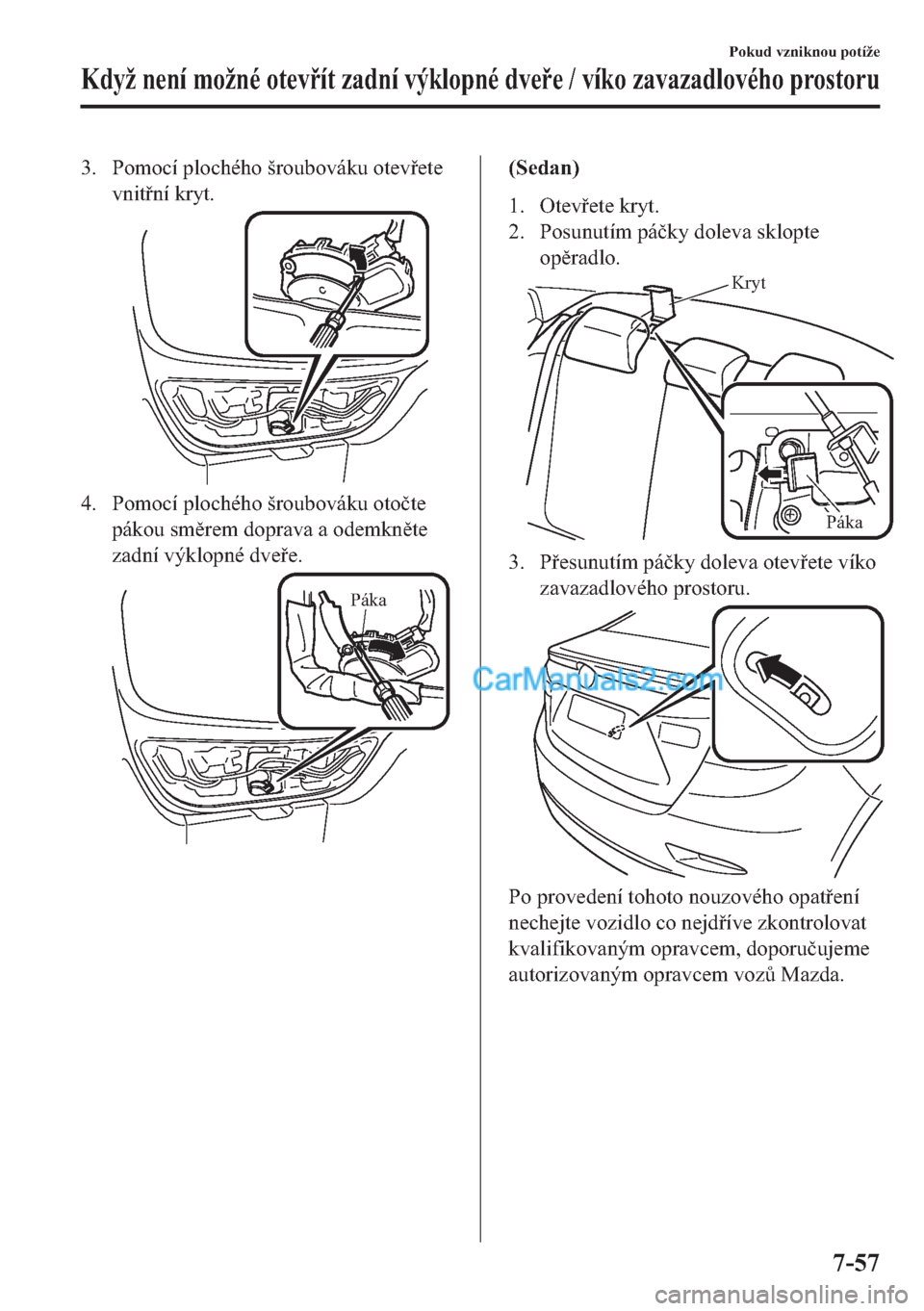 MAZDA MODEL 2 2019  Návod k obsluze (in Czech) �� �3�R�P�R�F�t��S�O�R�F�K�p�K�R��