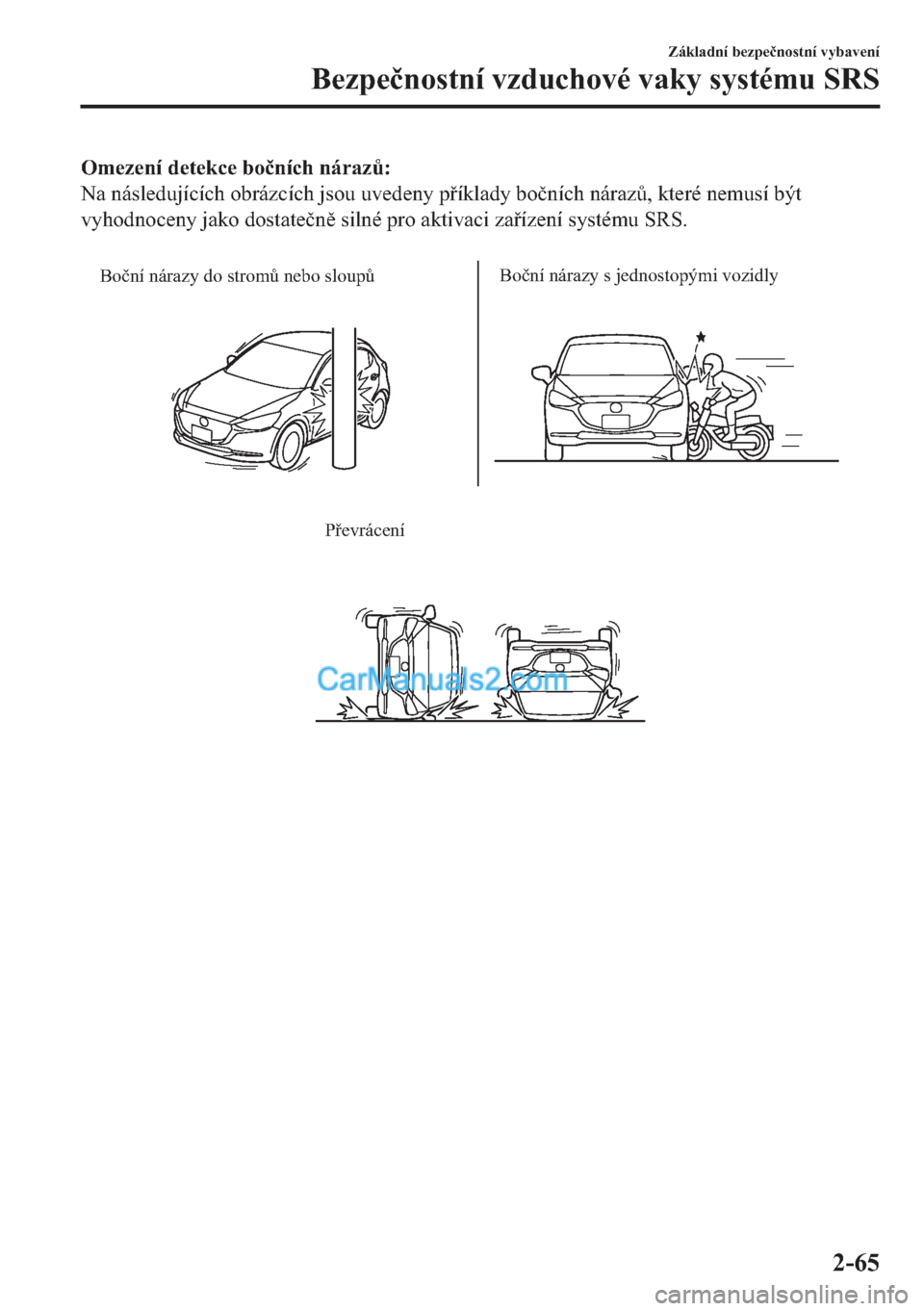 MAZDA MODEL 2 2019  Návod k obsluze (in Czech) �2�P�H�]�H�Q�t��G�H�W�H�N�F�H��E�R�