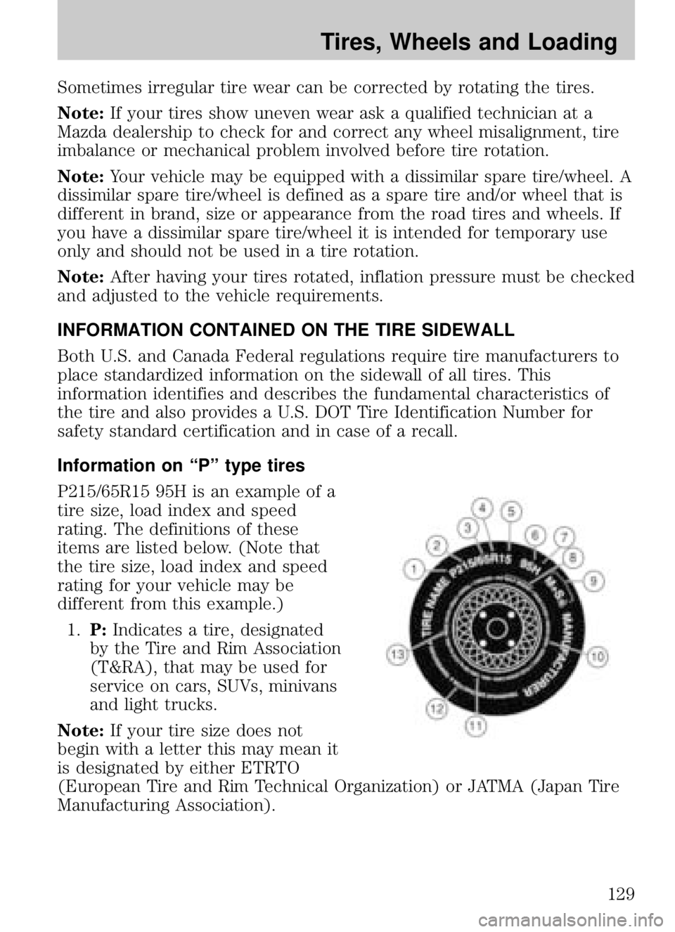 MAZDA MODEL B4000 CAB PLUS 4 TRUCK 2009  Owners Manual 