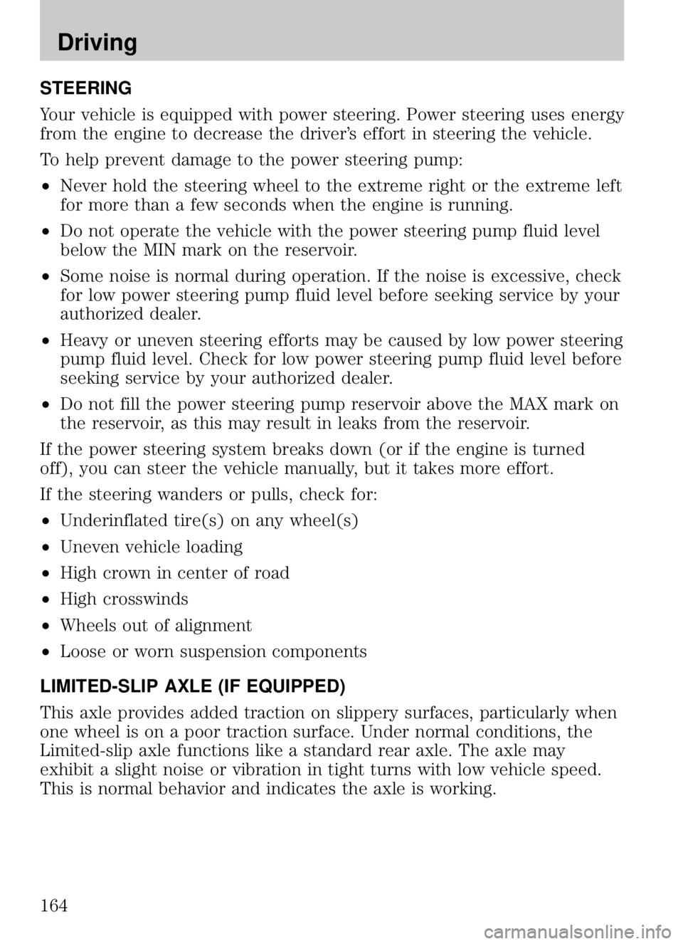 MAZDA MODEL B4000 CAB PLUS 4 TRUCK 2009  Owners Manual  MAZDA MODEL B4000 CAB PLUS 4 TRUCK 2009  Owners Manual