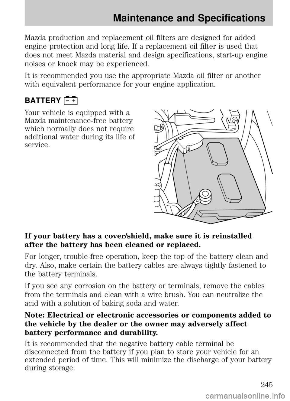 MAZDA MODEL B4000 CAB PLUS 4 TRUCK 2009  Owners Manual 