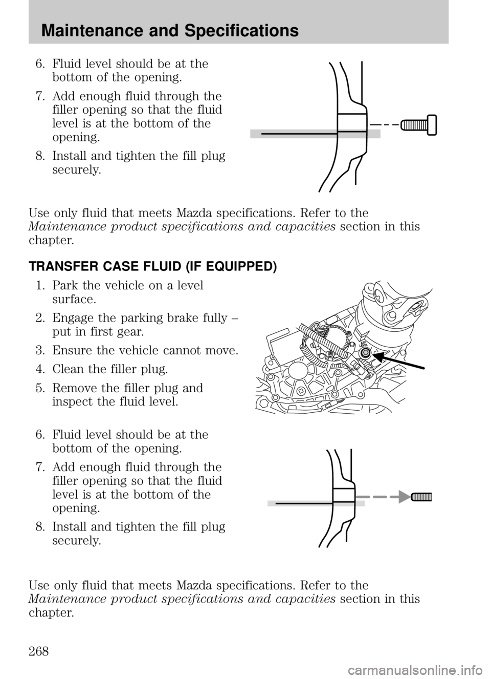 MAZDA MODEL B4000 CAB PLUS 4 TRUCK 2009  Owners Manual 
