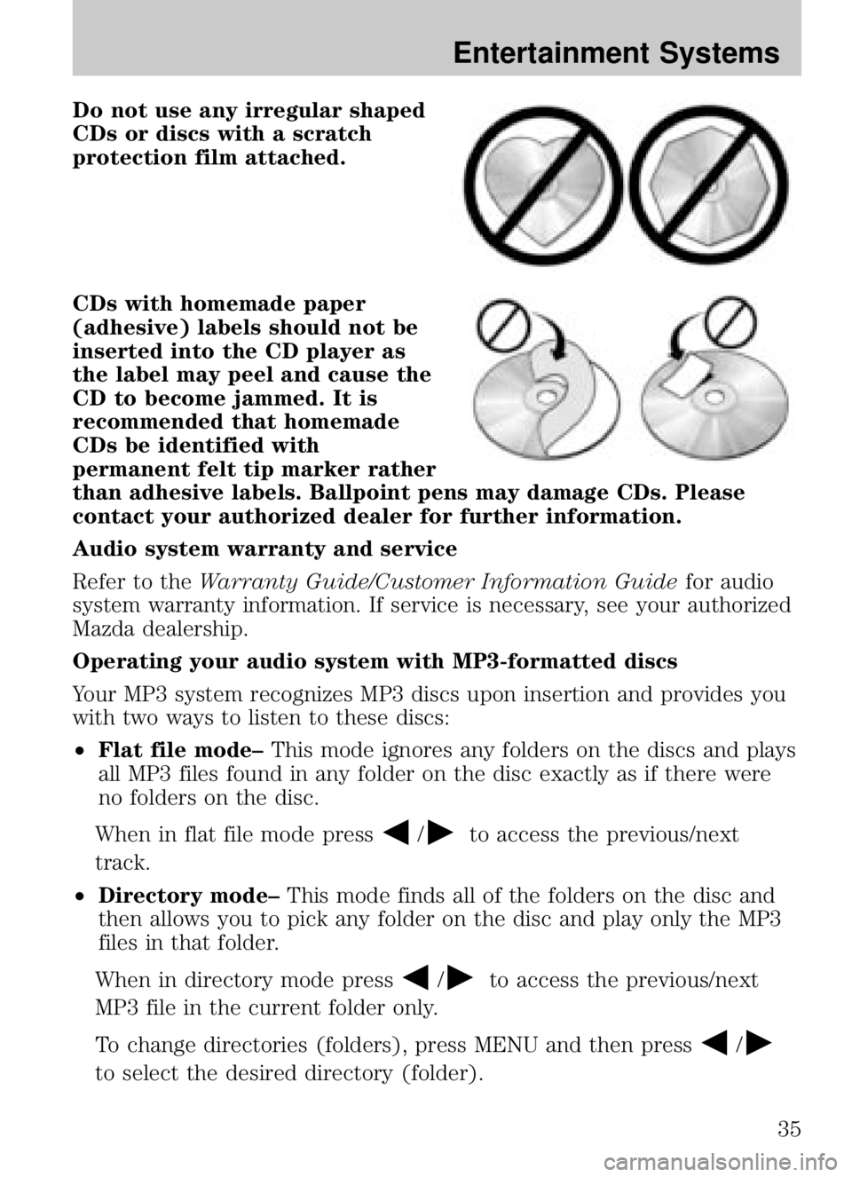 MAZDA MODEL B4000 CAB PLUS 4 TRUCK 2009 Owners Guide 