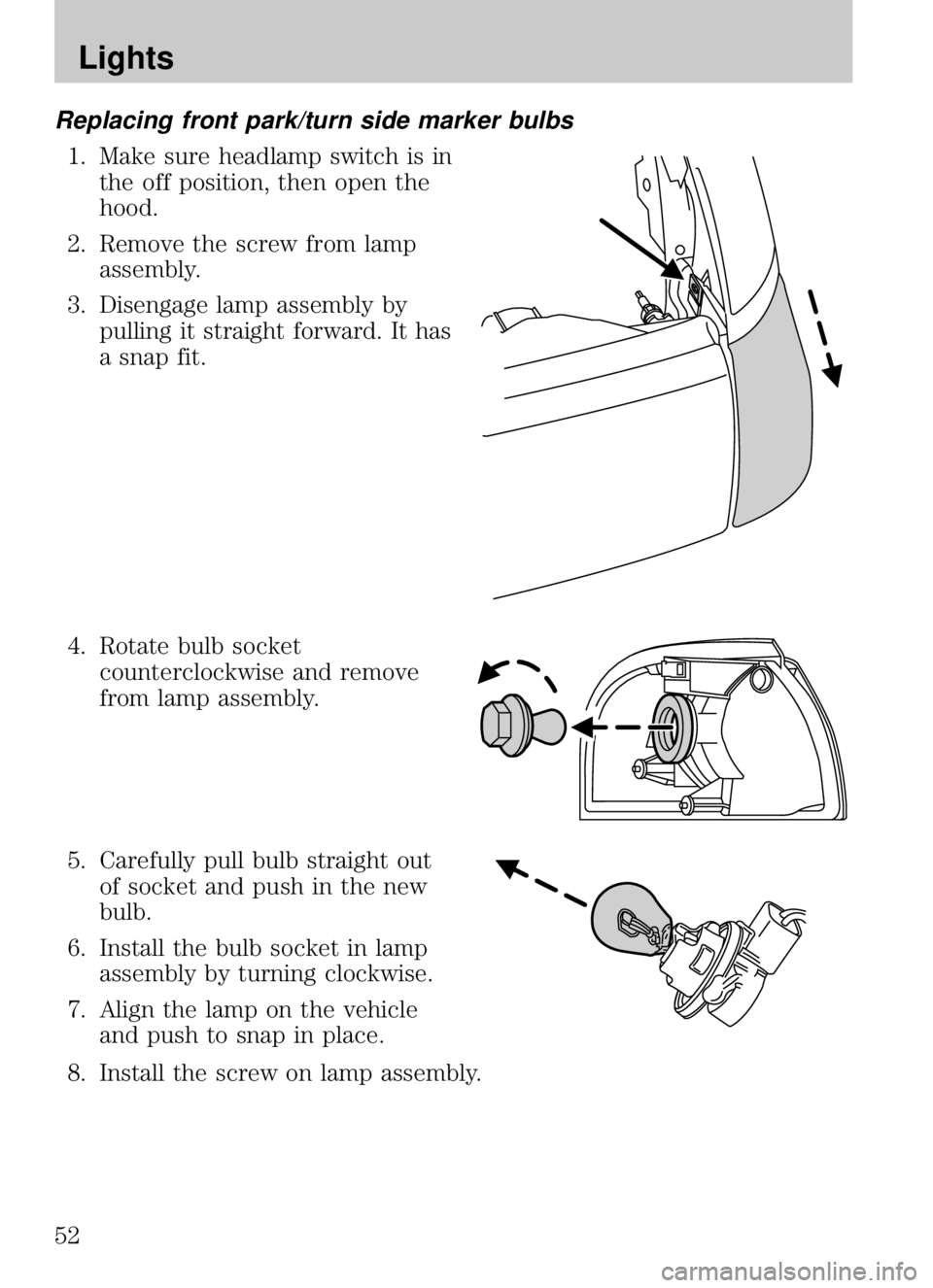 MAZDA MODEL B4000 CAB PLUS 4 TRUCK 2009 Workshop Manual 