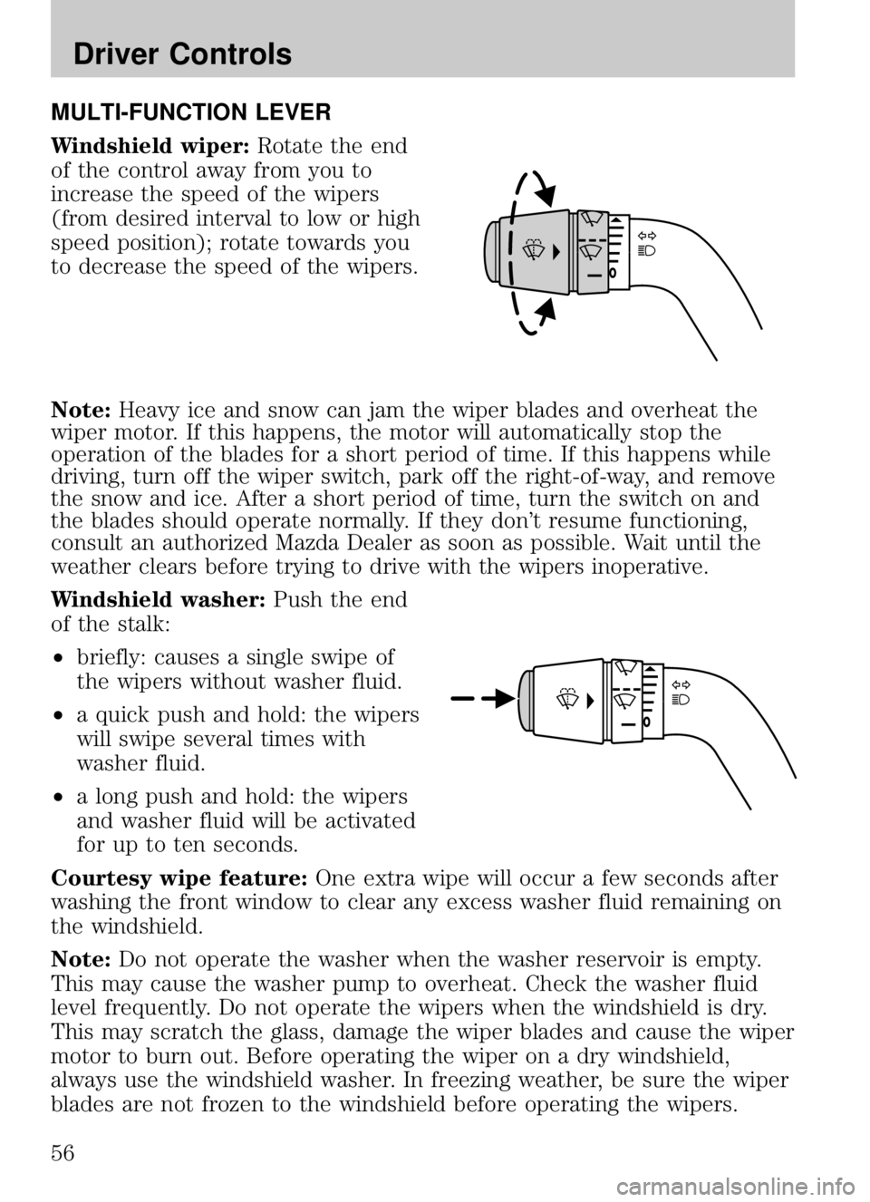 MAZDA MODEL B4000 CAB PLUS 4 TRUCK 2009 Workshop Manual 