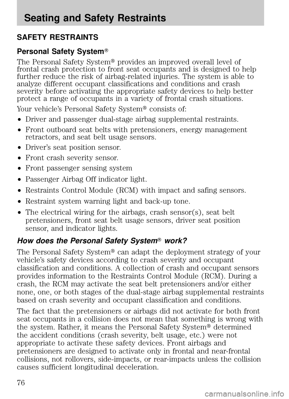 MAZDA MODEL B4000 CAB PLUS 4 TRUCK 2009 Manual PDF 