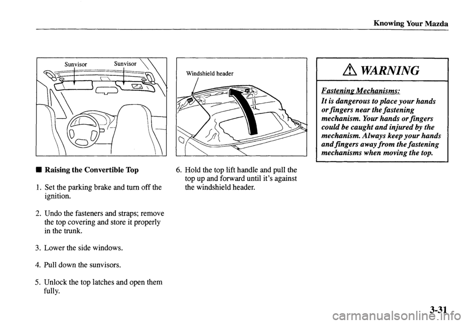 MAZDA MODEL MX-5 MIATA 2001 Manual PDF MAZDA MODEL MX-5 MIATA 2001 Manual PDF