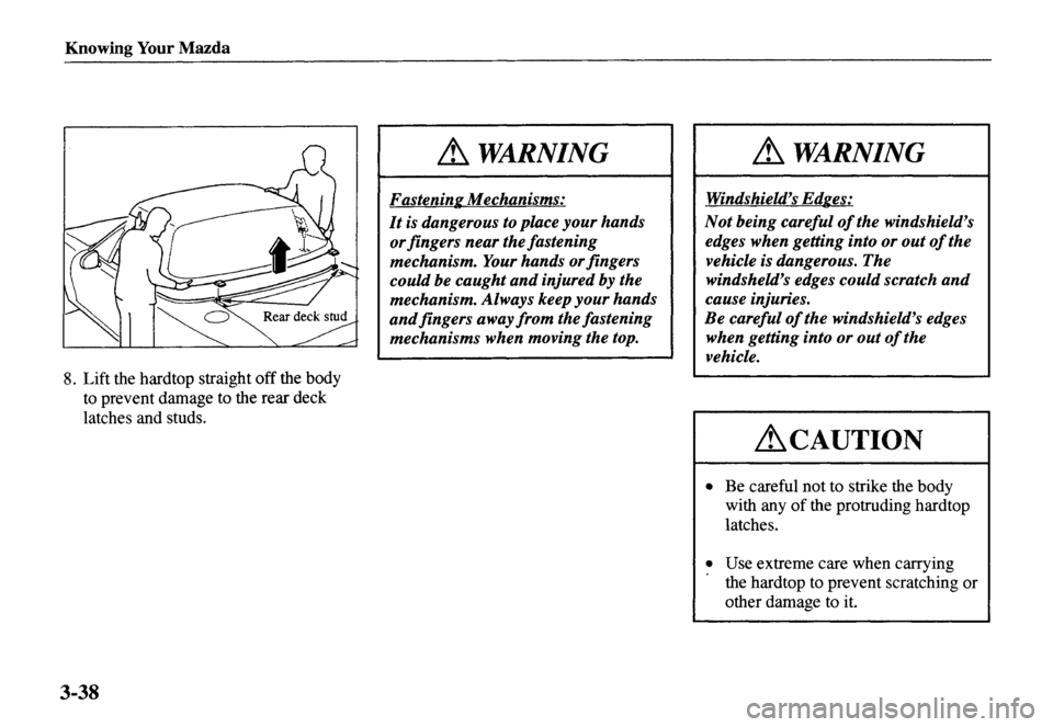 MAZDA MODEL MX-5 MIATA 2001 Manual PDF MAZDA MODEL MX-5 MIATA 2001 Manual PDF