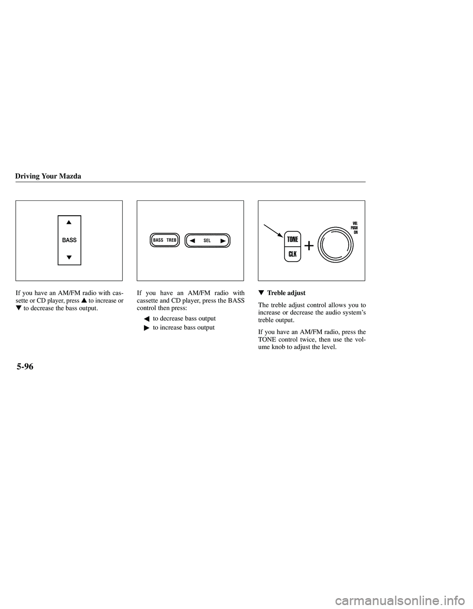 MAZDA MODEL B3000 4WD 2001 Owners Manual MAZDA MODEL B3000 4WD 2001 Owners Manual