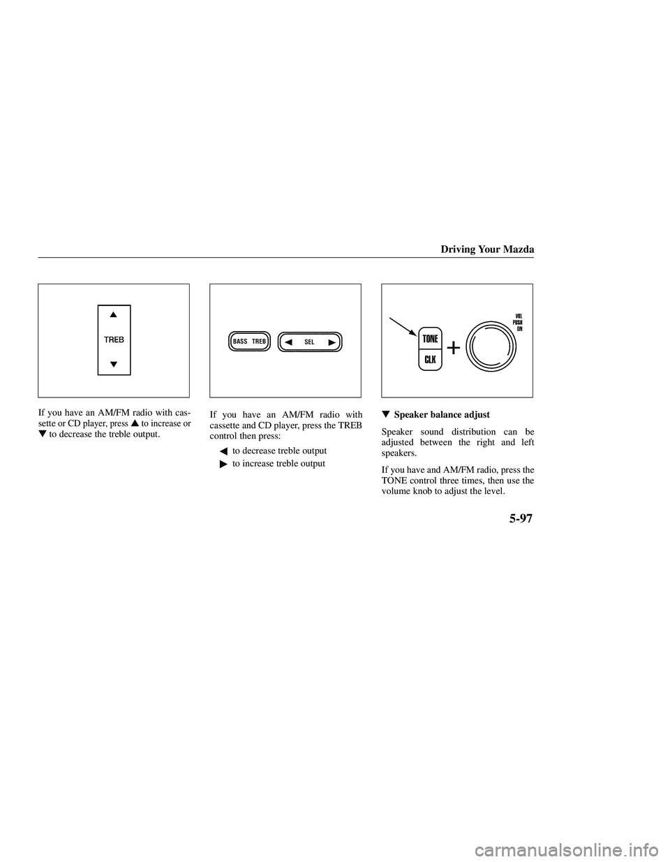 MAZDA MODEL B3000 4WD 2001 Owners Manual MAZDA MODEL B3000 4WD 2001 Owners Manual