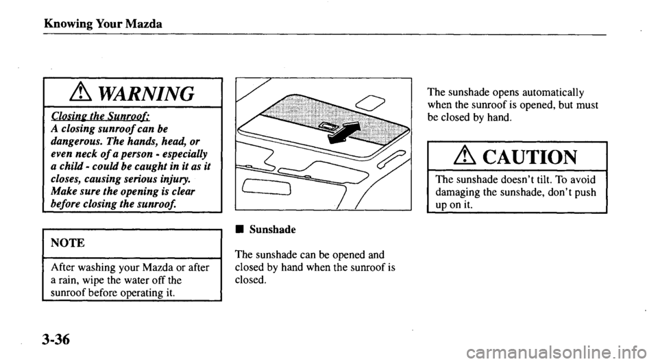 MAZDA MODEL 626 2000 Owners Manual MAZDA MODEL 626 2000 Owners Manual