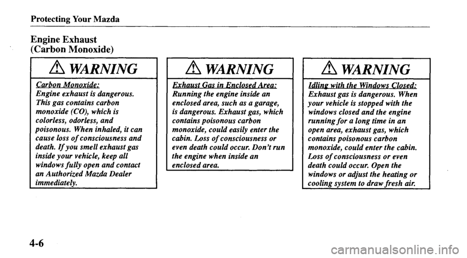 MAZDA MODEL 626 2000 Owners Manual MAZDA MODEL 626 2000 Owners Manual