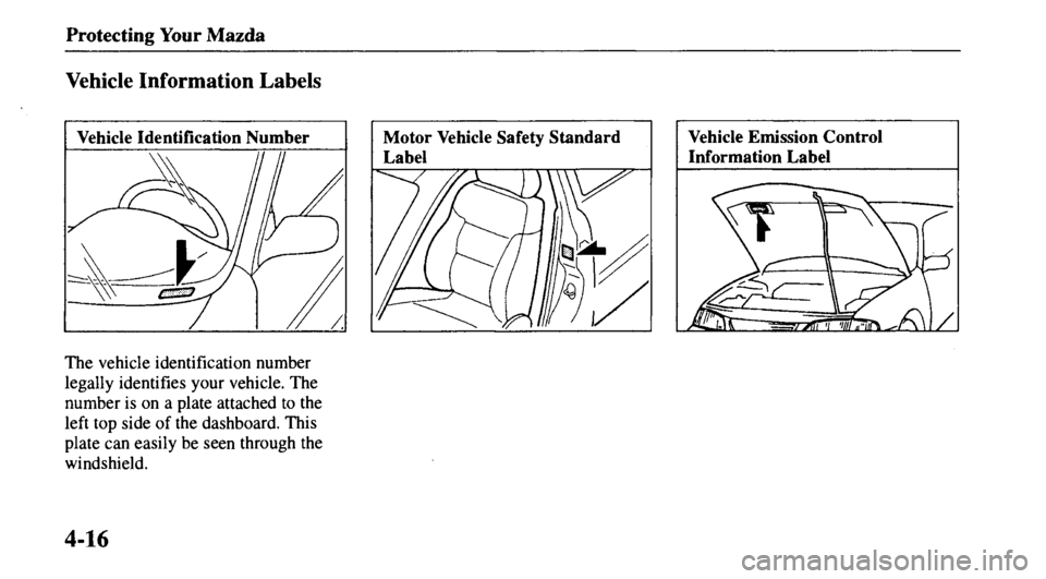 MAZDA MODEL 626 2000 Owners Manual MAZDA MODEL 626 2000 Owners Manual